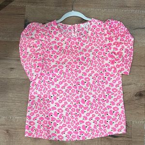 Vibrant Floral Spring Top—HARDLY WORN!